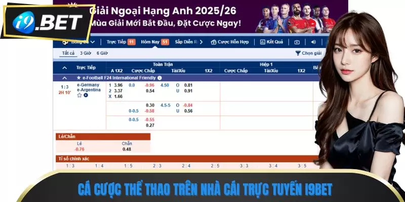 i9bet 6 Cá cược thể thao trên nhà cái trực tuyến i9bet